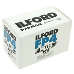 Ilford FP4 Plus, Black and White Print Film, 135 (35 mm), ISO 125, 24 Exp - Picture 1 of 2