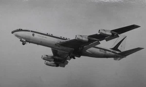 1964 Vintage Air France Boeing 707 120 French Airlines Jet Aircraft Postcard - Picture 1 of 2