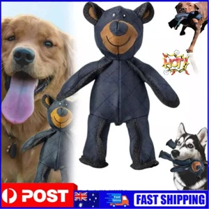 2025 Unbreaka-Bear Mighty Bear Pet Toy Indestructible Tough Dog Toys Squeaky FT - Picture 1 of 12
