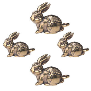 Unique Copper Hare Charms for Handmade Jewelry Making 