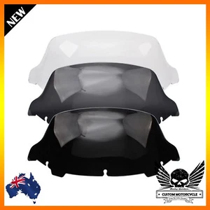 Motorcycle 10" Windshield Windscreen Harley Electra Street Glide Touring Ultra - Picture 1 of 5