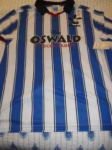 Disney Oswald The Lucky Rabbit Soccer Jersey Disney Store 100 Anniversary SZ XL - Picture 1 of 4