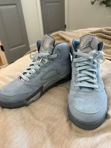 Size 6 - Air Jordan 5 Retro Blue Bird W - Picture 1 of 7