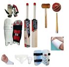 Maxx Adult Cricket Set Leg Pads Bat 2.8-2.14lb batting Gloves Helmet thigh pad 