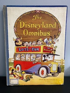 Seltener antiker 1940 Disneyland Omnibus HC Walt Disney Schneewittchen Pinocchio Mickey - Bild 1 von 18