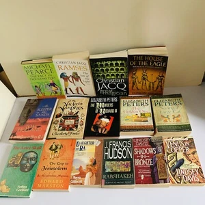 Historical Crime Book Bundle Fiction Mystery Paperback Lot x 15 Egypt, Etc - Picture 1 of 9