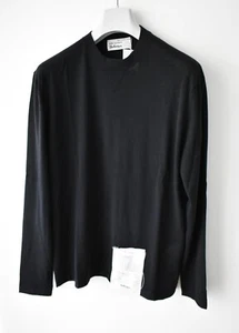 Maglione felpa Ballantyne Raw Diamond nero extra fine cashmere taglia 54 UK XL - Foto 1 di 5