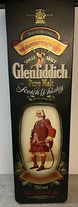 Glenfiddich Scotch Whisky England EMPTY Collectible Tin Container Decor []'= - Bild 1 von 22