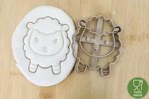Baby Schaf cookie cutter Keksstempel/Ausstechform PLAca.8cm - Bild 1 von 1