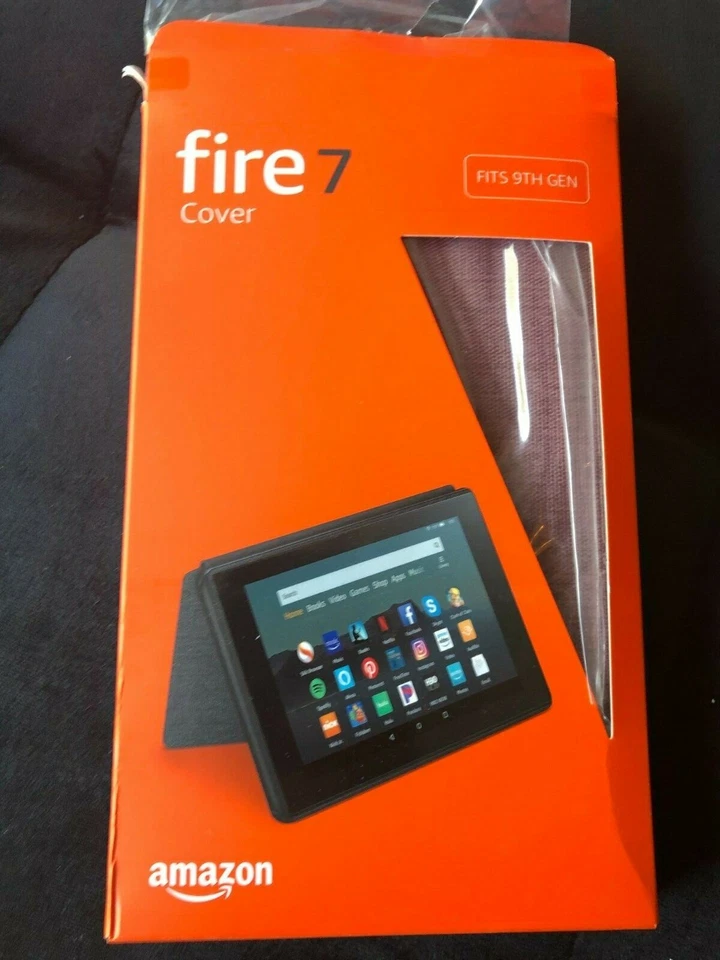 Amazon Cover Case for Amazon Fire 7 (9th Generation - 2019 release) - Plum - Image 1 of 1