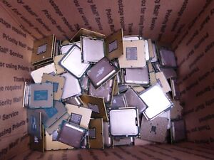 10 Pound 10oz Scrap Gold Lot Of CPU Processors (GOLD RECOVERY AS-IS UNTESTED)