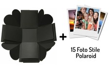 Explosion box foto Polaroid idea creativa album fotografico Scatola regalo