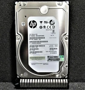 461137-B21 HP MB1000FCWDE 1TB 7.2KRPM 6Gb/s 3.5"SAS SERVERHDD Hard Drive W/Caddy - Picture 1 of 2