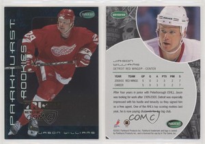 2001-02 ITG Parkhurst Gold Tri-Star New England /10 Jason Williams #299