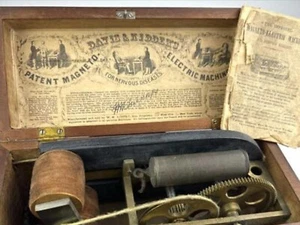 Antique 1856 Davis & Kidders Quack Medical Device / Manual included. - Picture 1 of 14