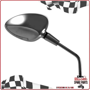 SPECCHIO SPECCHIETTO RETROVISORE DX PER SCOOTER APRILIA SCARABEO 50 2014> 2T - Foto 1 di 4
