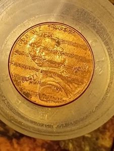2013 Lincoln Shield Cent with "Jail" Laminate Error AU/RD. - Picture 1 of 2