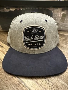 Utah State Aggies Trucker Hat - Bull Logo Zephyr Brand Logan, UT College Cap - Picture 1 of 16
