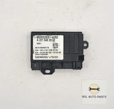 Módulo de control de bomba de combustible Mercedes Benz GL450 E350 C350 2006-14 2215202062 FABRICANTE DE EQUIPOS ORIGINALES Foto 1 de 4