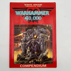 Warhammer 40K Compendium 1989 White Dwarf presenta Games Workshop copertina morbida fuori produzione - Foto 1 di 12