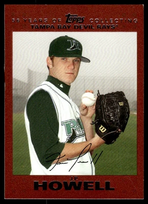 2007 Topps Updates & Highlights Copper J.P. Howell /56 #UH297 *Noles2148* - Image 1 of 2