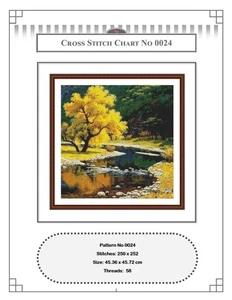 Cross Stitch Pattern - 0024 - Picture 1 of 2
