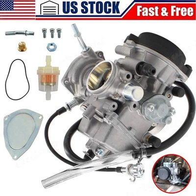 Carburetor Carb for Yamaha Bruin Big Bear Wolverine Kodiak Grizzly 350 400 450 Foto 1 de 4