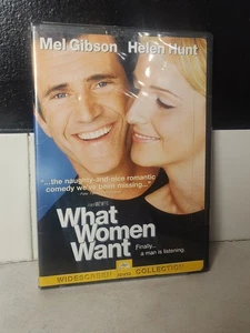 What Women Want (DVD, 2001, Widescreen) Brand NEW Factory Sealed - Picture 1 of 6