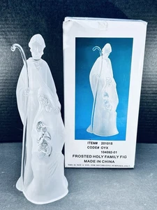 Avon Frosted Holy Family Figur Lucite 12" #201015 - Bild 1 von 8