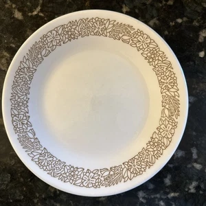 Corelle Woodland Brown Dessert Plates Snack Bread & Butter 6 3/4" Lot Of 4 - Picture 1 of 5