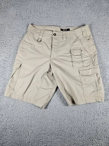 5.11 Tactical Shorts Mens 32 Khaki Cargo Multi Pocket Ripstop Outdoor Hiking - Picture 1 of 6