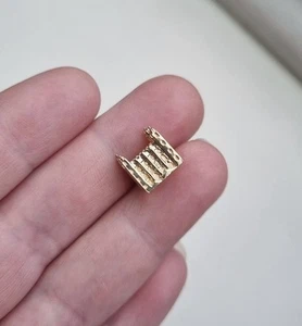 9ct Hallmarked Rose Yellow Gold Clogau Milestones Tower Of London Charm Bead 2.2 - Picture 1 of 15