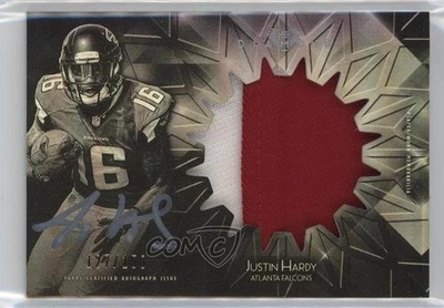 2015 Topps Diamond Rookie /150 Justin Hardy #RAJP-JH RPA Jumbo Patch Auto RC - Image 1 of 2