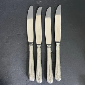 Juego de 4 cuchillos de mesa de nido de abeja Retroneu Laurel - Imagen 1 de 11