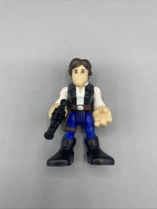 Hasbro Han Solo w Gun Playskool Star Wars Galactic Heroes Action Figure 2.5” Toy - Picture 1 of 8