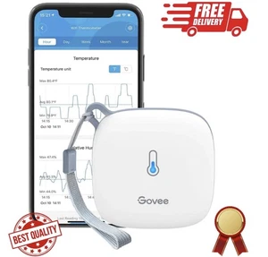 Govee Termometro Ambiente WiFi Igrometro, Wireless Smart Temperatura Interna Umida - Foto 1 di 1