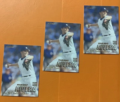 Tarjeta Fleer Mariano Rivera 1997 #176 Salón de la fama Foto 1 de 3
