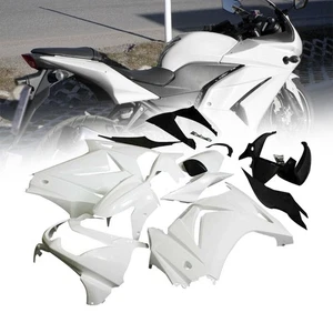 Unpainted Bodywork Fairing Kit Fit For Kawasaki Ninja 250R EX250 2008-2012 - Picture 1 of 12
