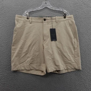 Pantaloncini da golf VRST uomo lunga guida taglia 40x7 beige pietra uomo traspiranti nuovi con etichette - Foto 1 di 14