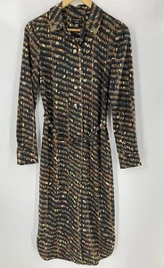 Ted Baker Shirtkleid Langley Größe UK 10 Anzia Tiermotiv UK 10 Ted 2 sehr guter Zustand #T3 - Bild 1 von 9