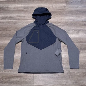 NEU G/Fore Herren Größe Medium Kapuze Tech Interlock Viertel-Reißverschluss Golf Pullover M - Bild 1 von 8