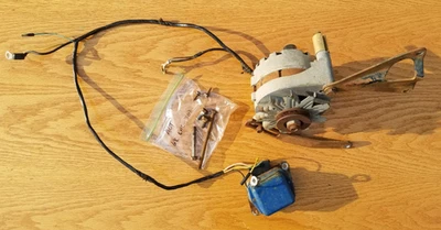 Alternator Brackets Wiring 289 302 Galaxie 500 Mustang Ford 68 1968 66 67 65 66 - Image 1 of 4