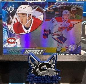 Cubierta superior 2024-25 - Future Impact Lane Hutson #UD3-27 - Canadiens - Imagen 1 de 2