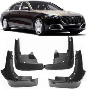 Mud Flaps For 2021-2024 Mercedes Maybach S580 S680 S Class Genuine Splash Guards - Picture 1 of 7