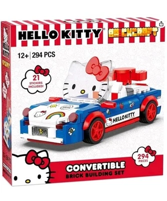 Juego de construcción convertible Hello Kitty 294 ladrillos juego interactivo colores brillantes Foto 1 de 4