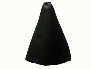 Manguito de cambios azul claro cuero auténtico para CITROEN C8 2002-2009 - Imagen 1 de 1