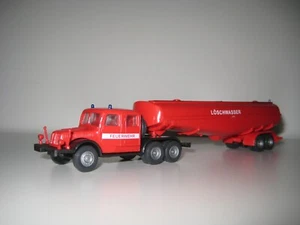 s.e.s. Berlin H0 14180751 - Camión de bomberos con cisterna "Löschwasser" - Imagen 1 de 11
