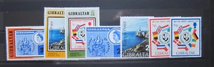 Gibilterra, #182, 233, 294-95, 356-58, 7v, nuovo di zecca - Foto 1 di 1