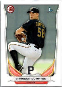 2014 Bowman Prospects Brandon Cumpton Pittsburgh Pirates #BP81