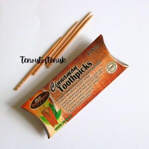 Cinnamon Toothpicks 40pcs100%Natural An Unique product from Sri Lanka /UK seller